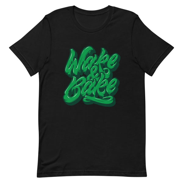 Dark green Wake & Bake Unisex T-Shirt