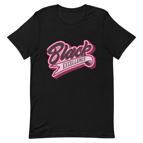 Black Excellence (pink) Unisex T-Shirt