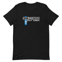 Born & Raised (blue) Unisex T-Shirt