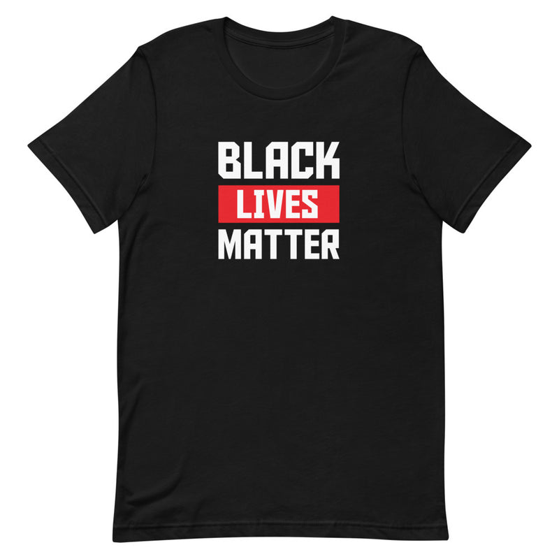 Black Lives Matter (white&red) Unisex T-Shirt