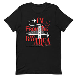 Bay Area (Red Design) Unisex T-Shirt