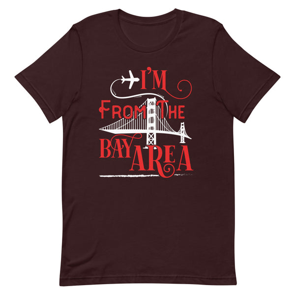 Bay Area (Red Design) Unisex T-Shirt